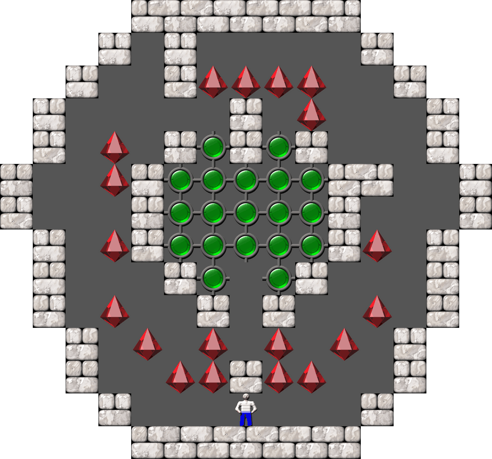 Sokoban ACSmileys 4 level 95